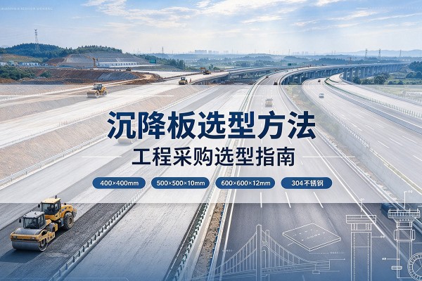 曲靖沉降板选择方法