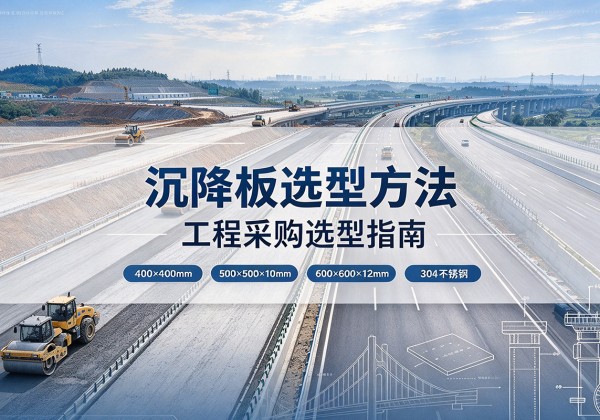 曲靖沉降板选择方法